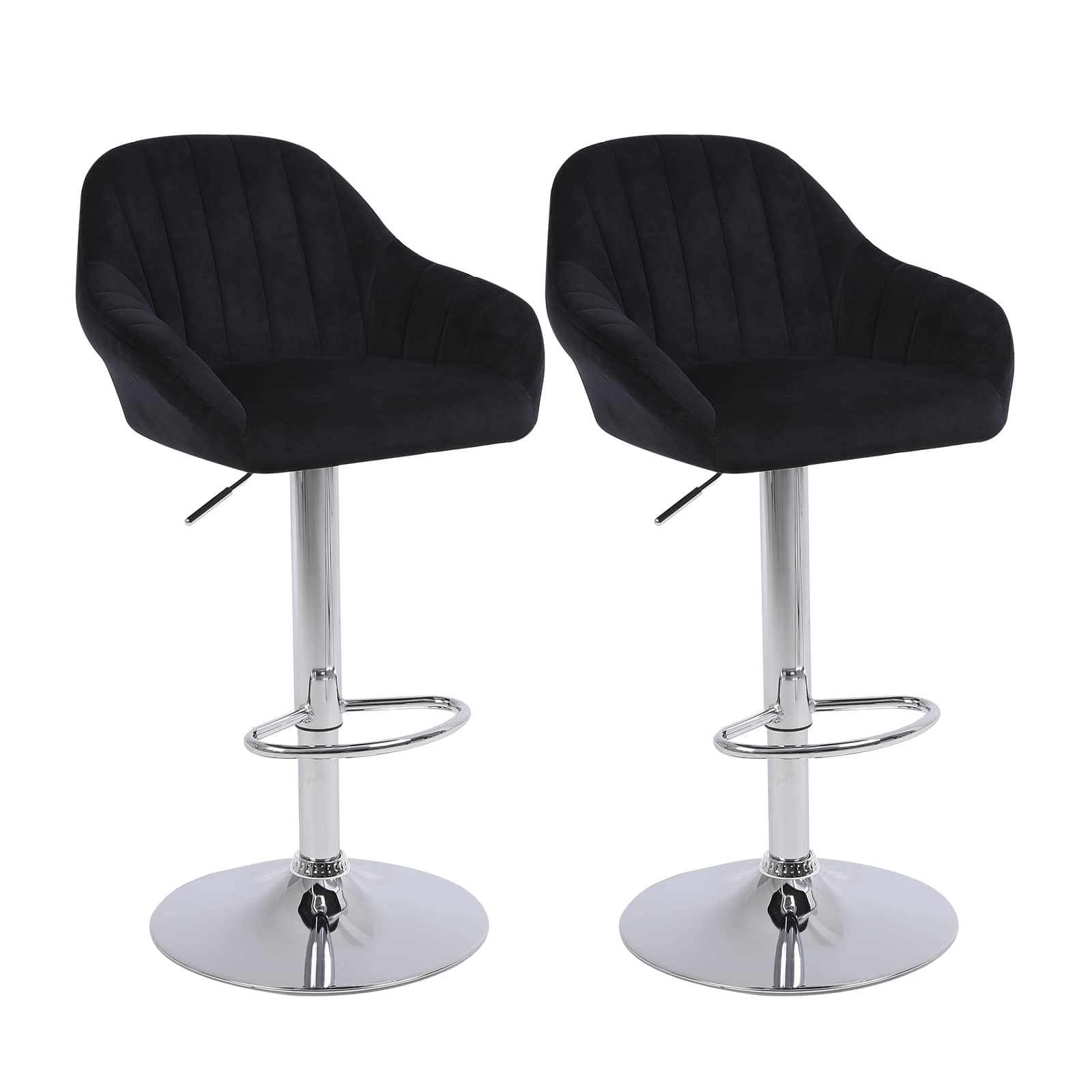 Modern Swivel Bar Stools | Velvet Bar Stools | jiemaisi.com
