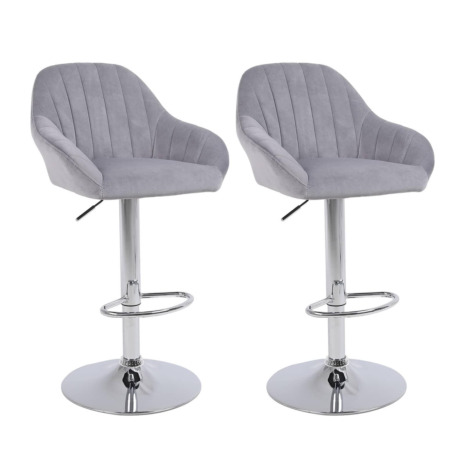 Modern Swivel Bar Stools | Velvet Bar Stools | jiemaisi.com