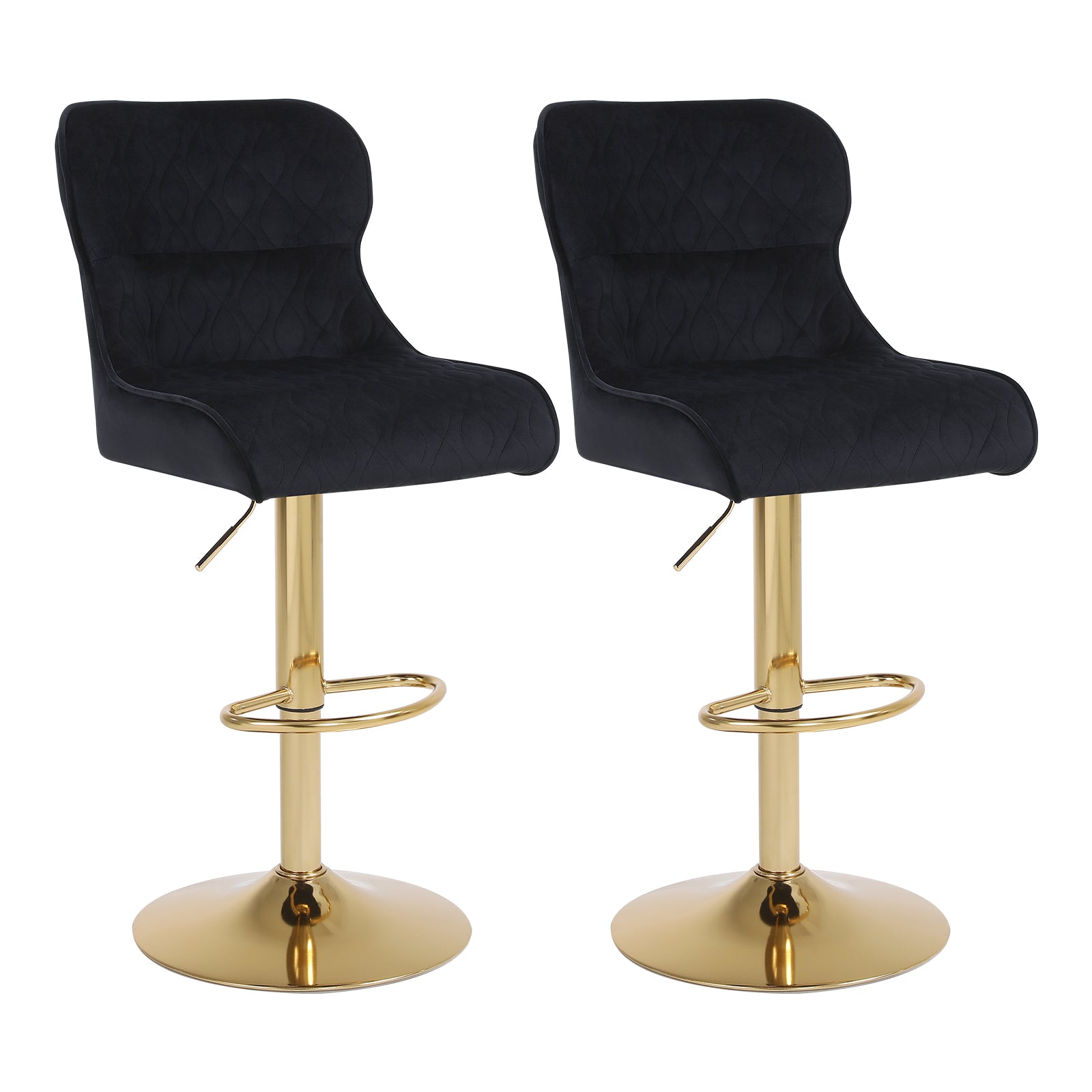 Upholstered Bar Chairs | Bar Chairs Set of 2 | jiemaisi.com