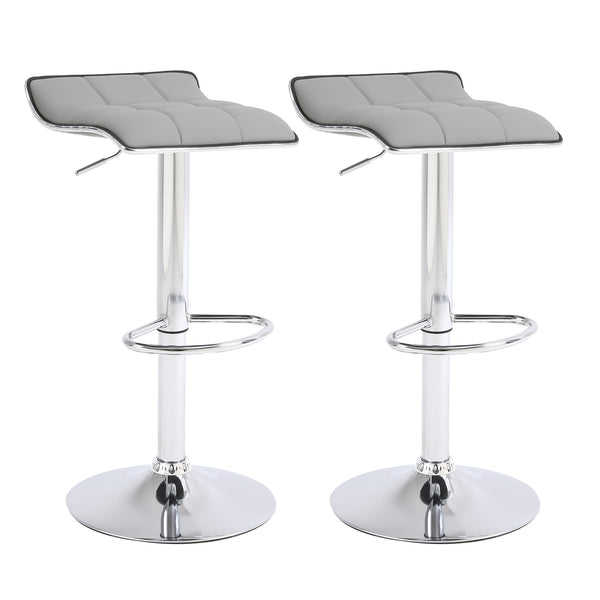 Simple Adjustable Bar Stools Set of 2 - jiemaisi