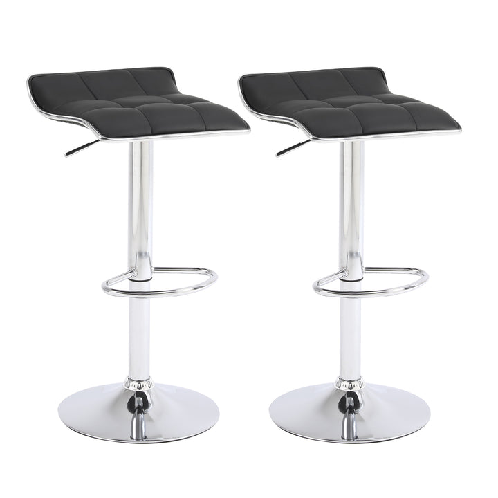 Simple Adjustable Bar Stools Set of 2 - jiemaisi