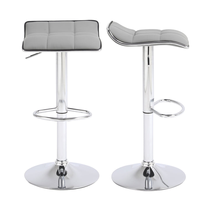 Simple Adjustable Bar Stools Set of 2 - jiemaisi