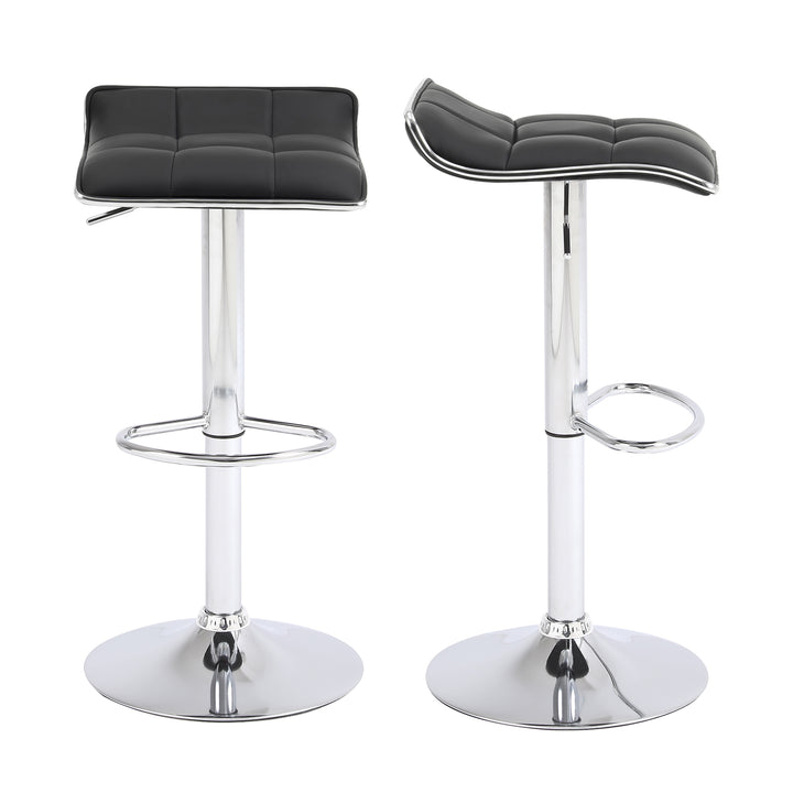 Simple Adjustable Bar Stools Set of 2 - jiemaisi