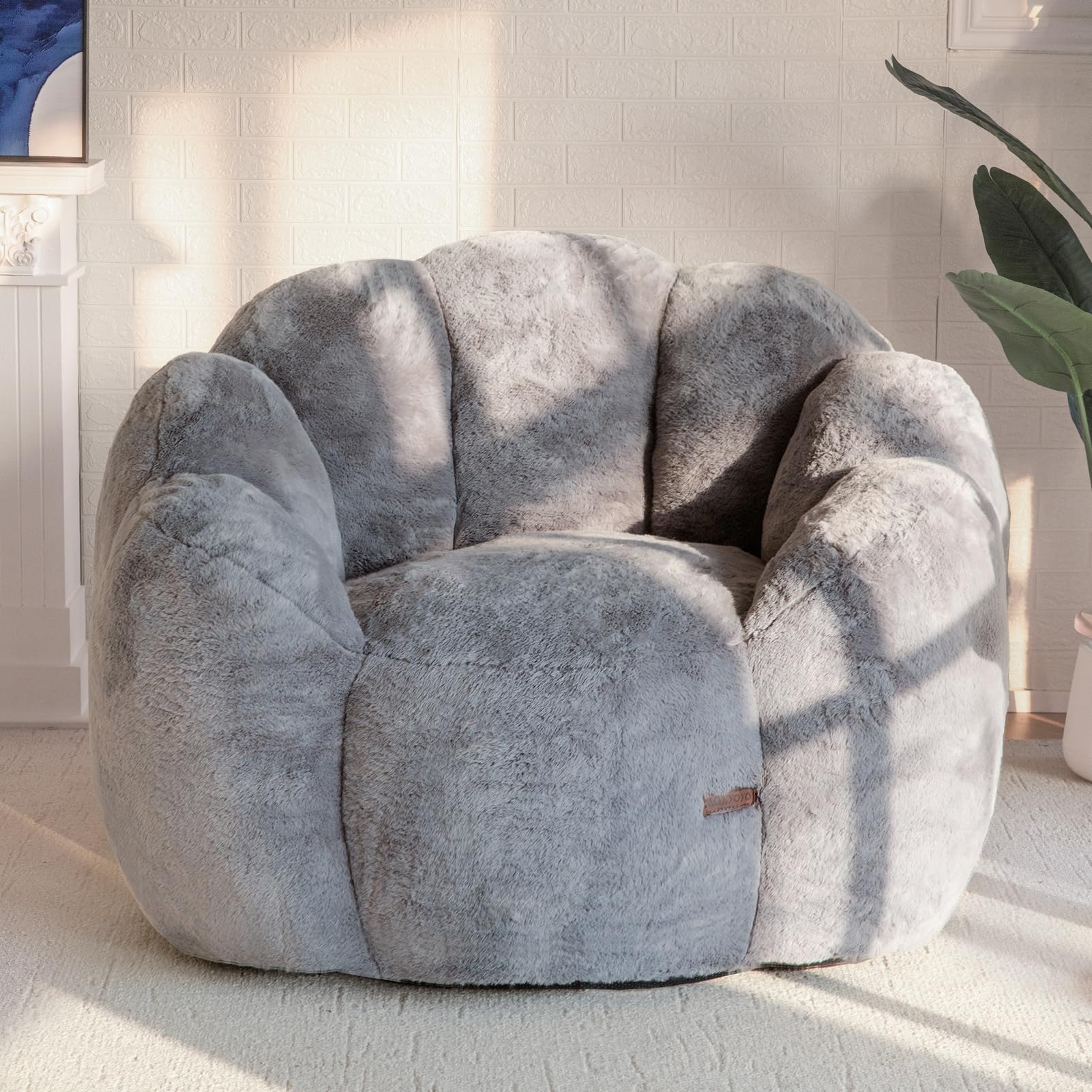Lotus Bean Bag Sofa for Adults – Ultra Soft, No Installation, Easy to Move & Perfect for Any Room