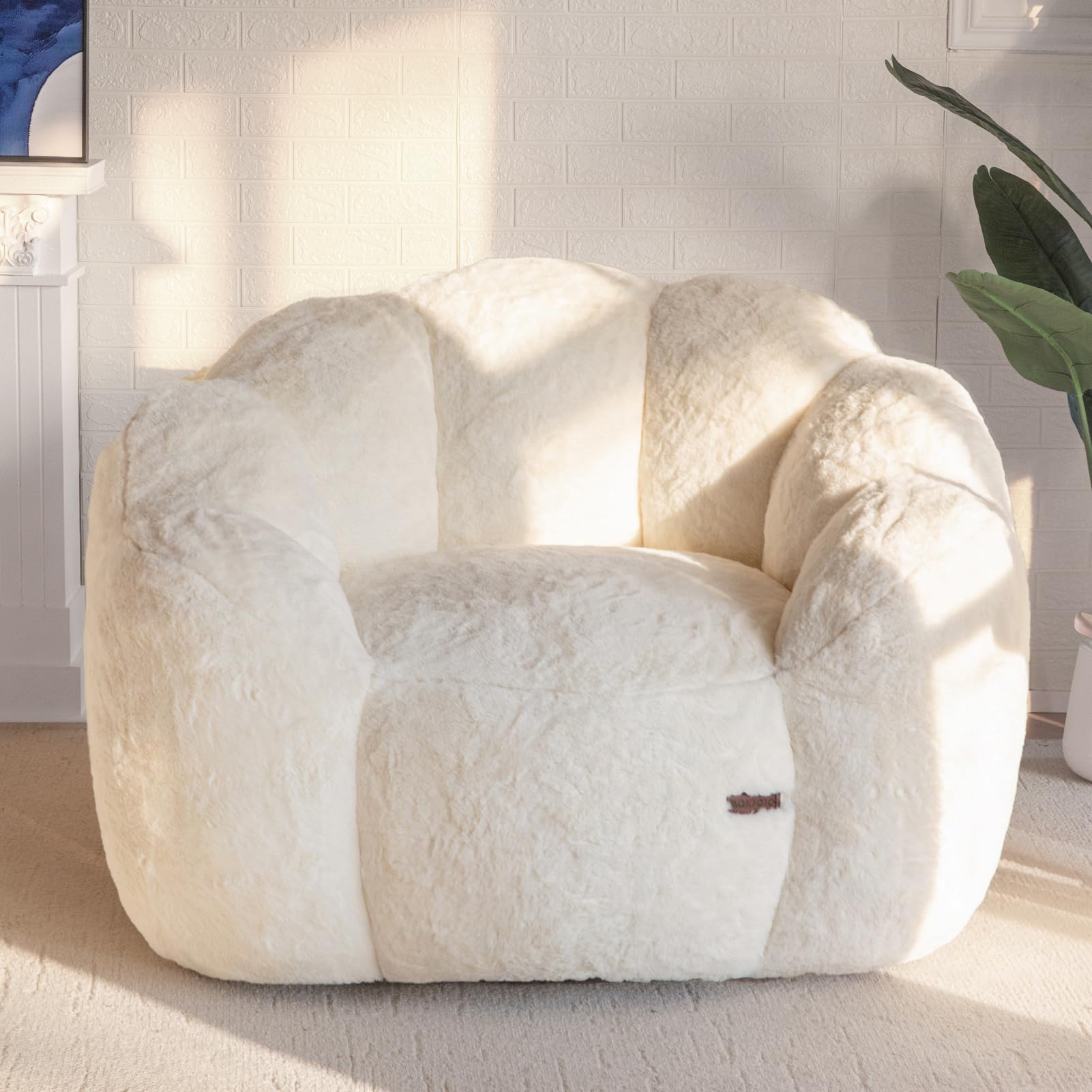 Lotus Bean Bag Sofa for Adults – Ultra Soft, No Installation, Easy to Move & Perfect for Any Room