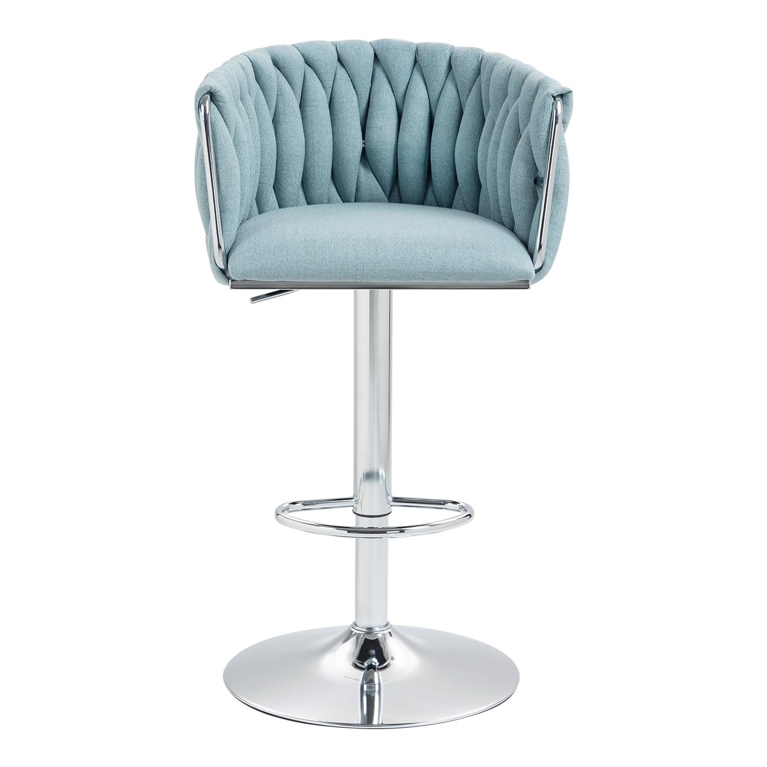 Swivel Bar Stools | 360° Fabric Stools Set | jiemaisi.com